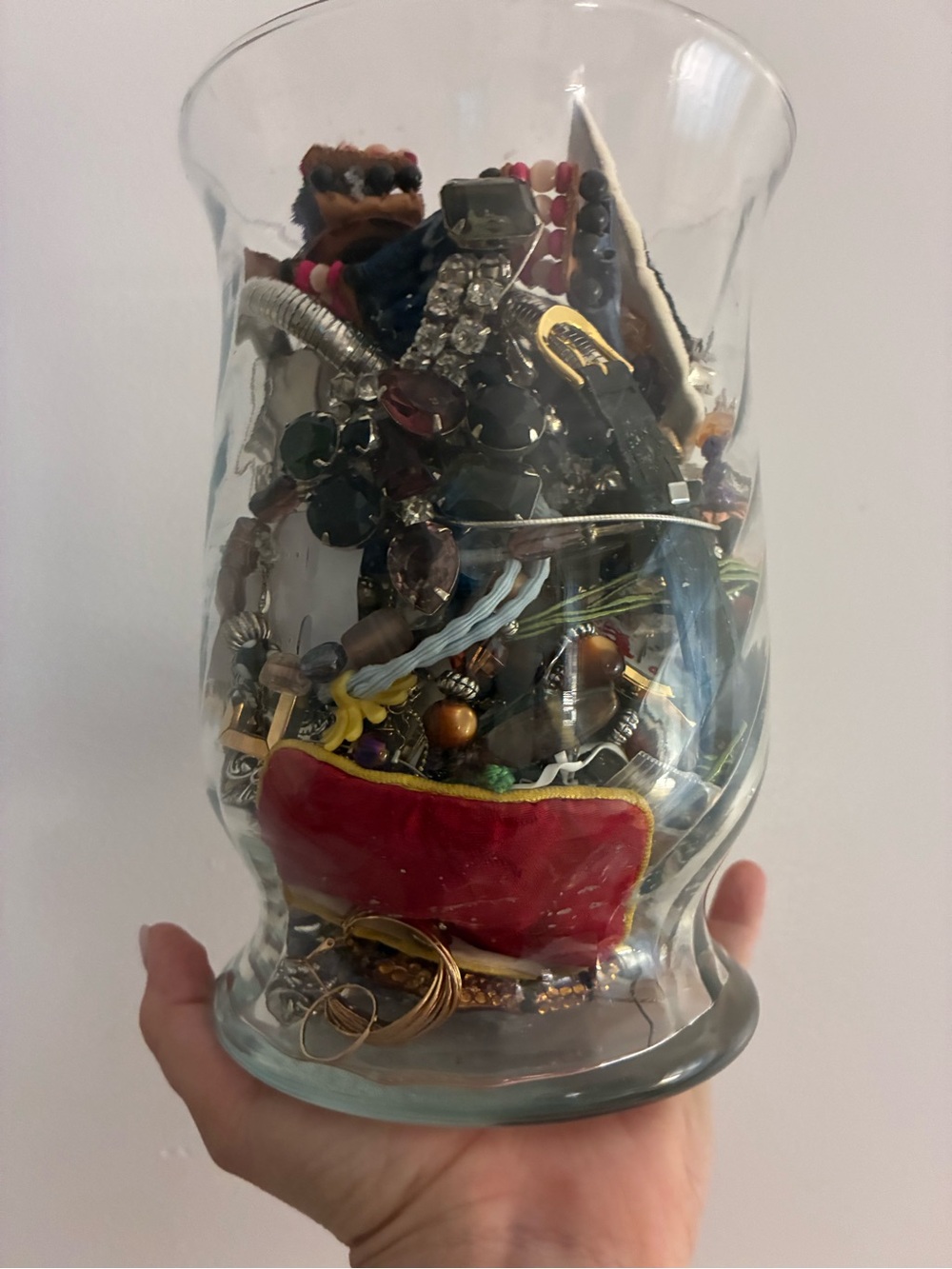 Mixed Costume Jewelry Grab Bag - over 2 lbs some 925